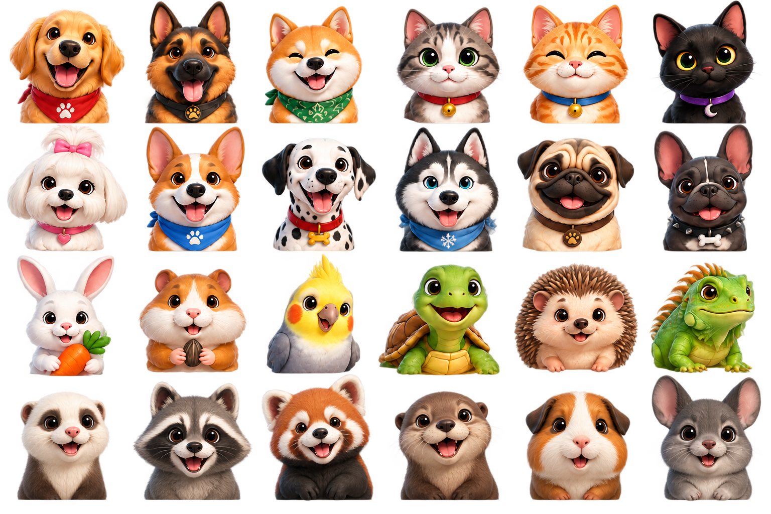 Pet Territory Wars companion avatar collection